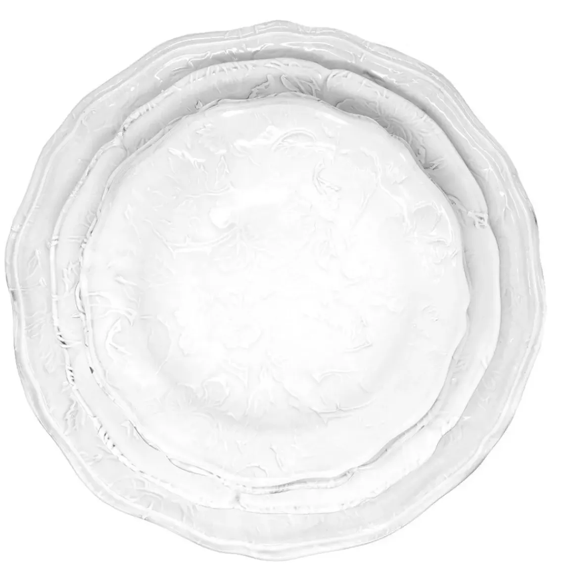 Assiette Ciselee Pivoine