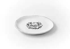 Assiette Merle Moqueur