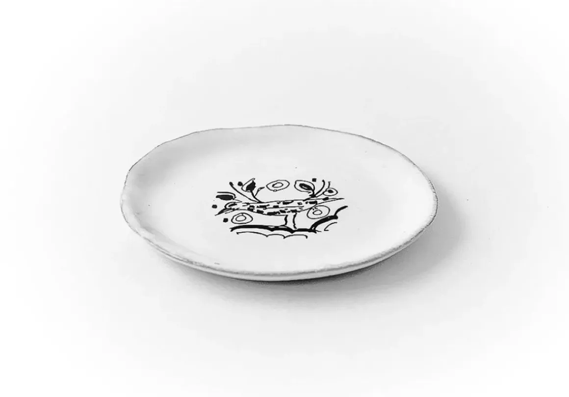 Assiette Merle Moqueur