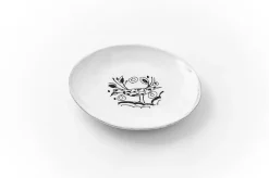 Assiette Merle Moqueur