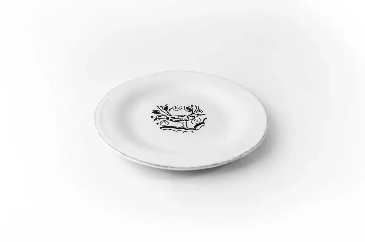 Assiette Merle Moqueur