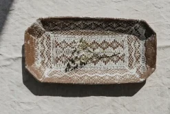 Plat En Terre Brute Dentelle