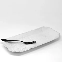 Plat En Terre Brute Dentelle