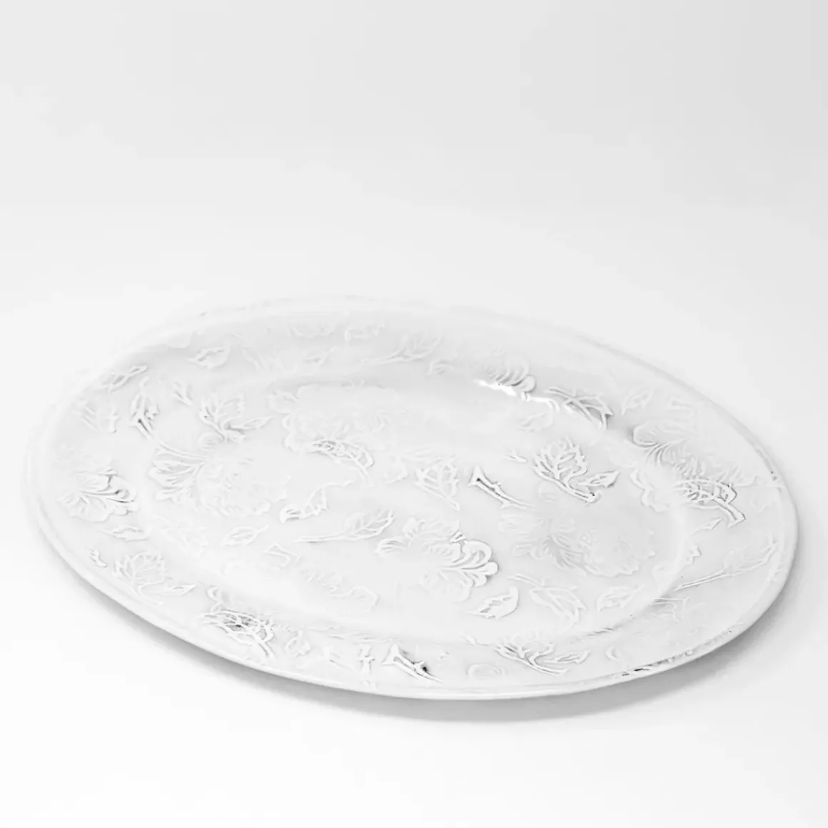 Plat Ovale Pivoine