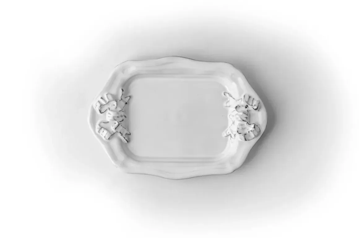 Plat Rectangulaire Ruban Marie-Antoinette