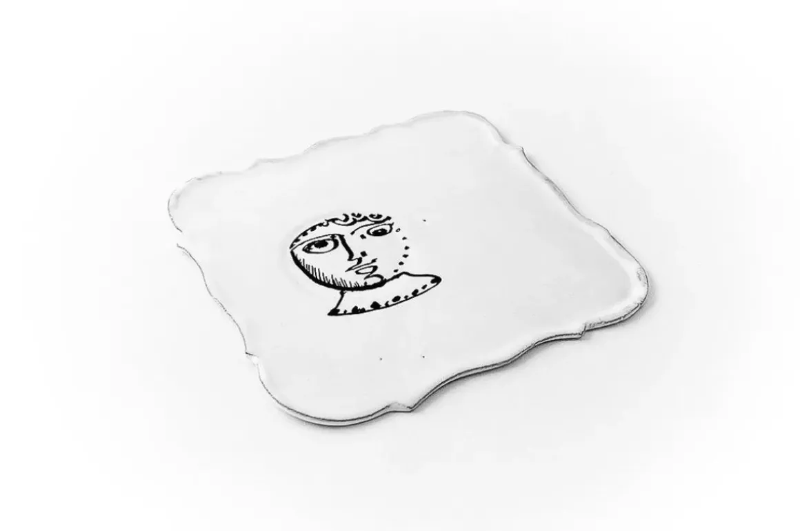 Soucoupe Carree Pierre Carron