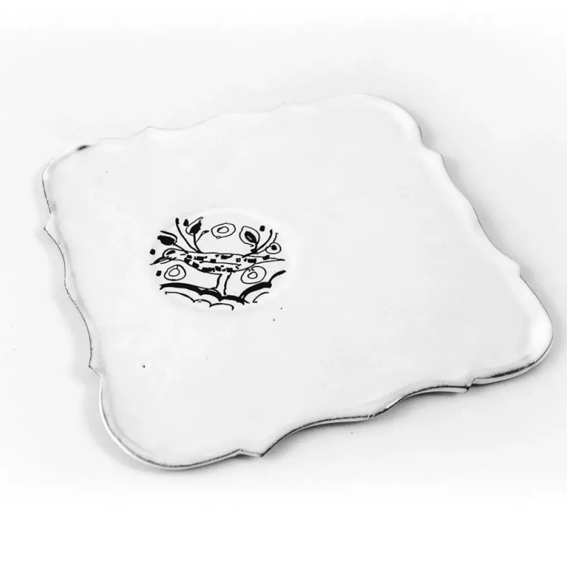 Soucoupe Carree Pierre Carron