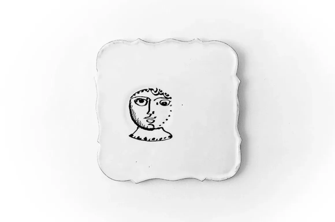 Soucoupe Carree Pierre Carron